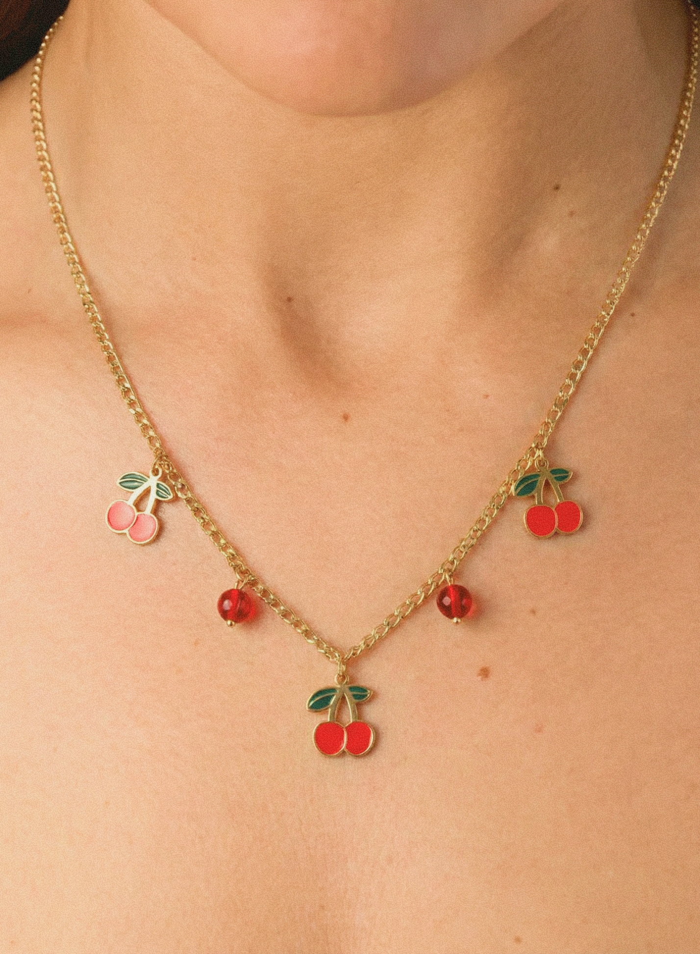 Cherry Charm Necklace