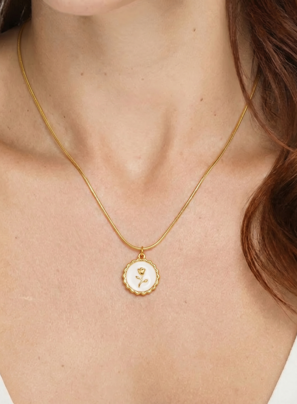 Bloom Medallion Necklace