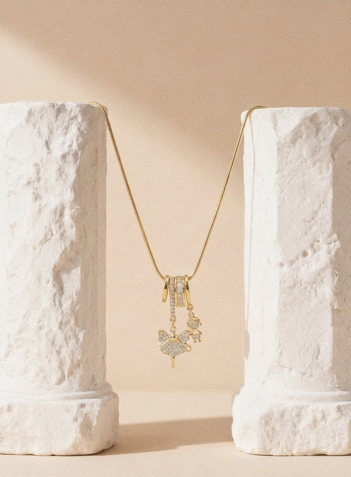 Fairy Charm Pendant Necklace