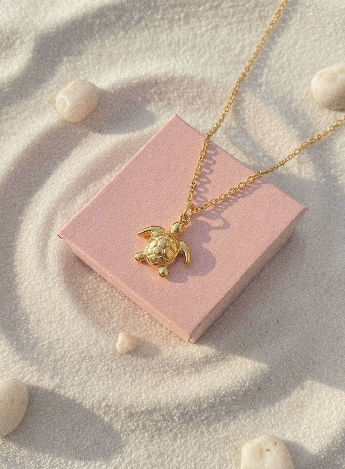 Sea Turtle Charm Necklace
