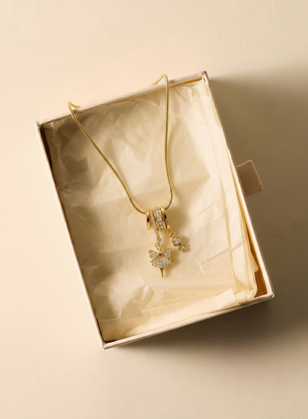 Fairy Charm Pendant Necklace
