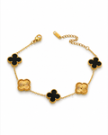 Midnight Clover Luxe Bracelet