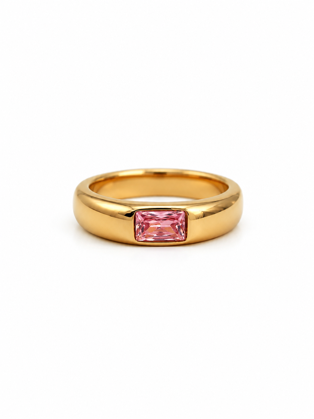 Roselle Baguette Band Ring