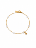 Starlit Pearl Chain Bracelet