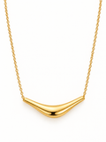 Classic Curved Bar Necklace