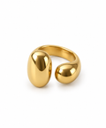 Bold Gold Cuff Ring
