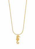 Minimal Seahorse Pendant Necklace