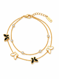 Butterfly Motif Chain Bracelet