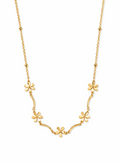 Minimal Floral Vine Necklace
