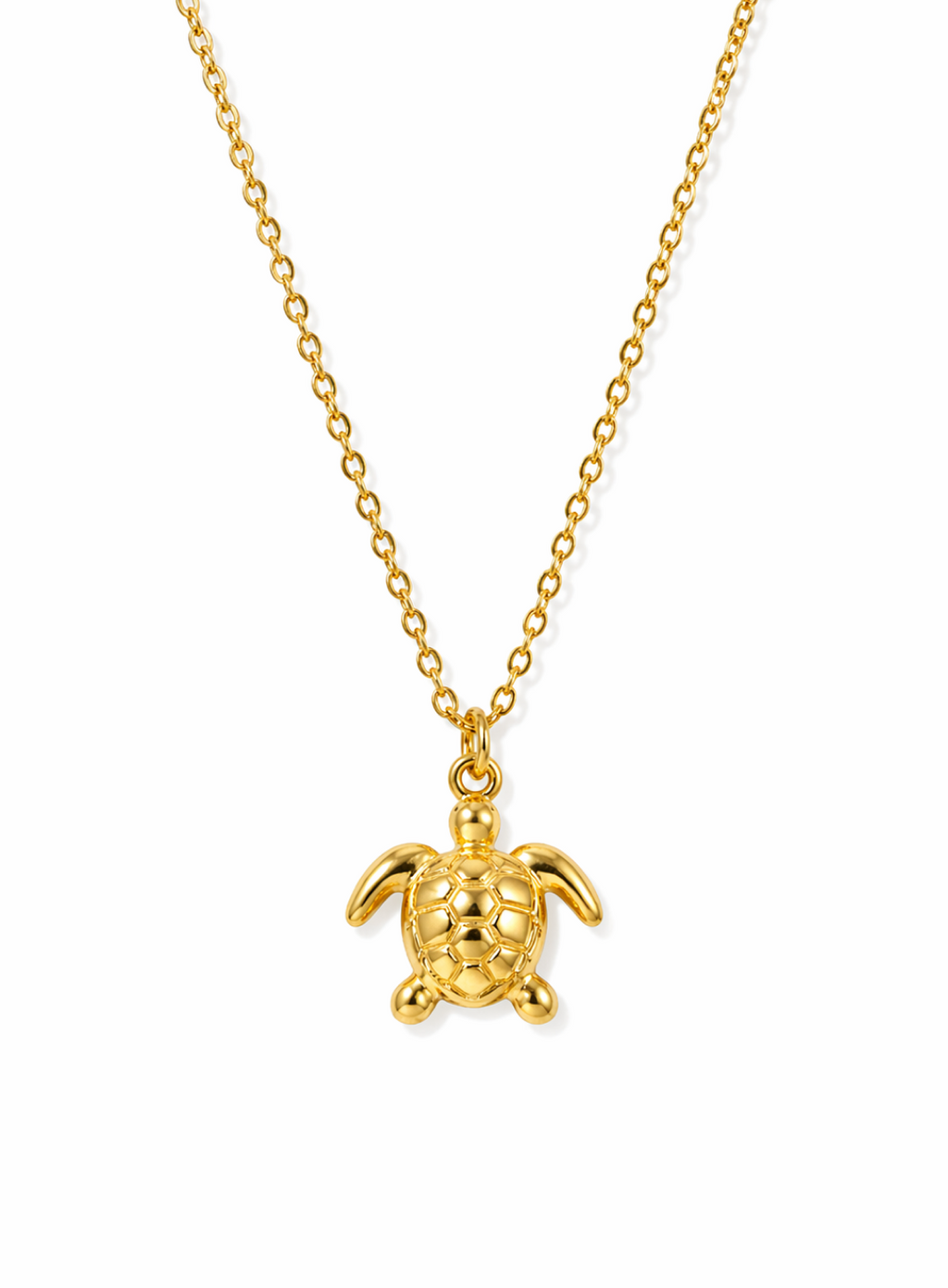Sea Turtle Charm Necklace