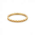 Prestige Gold Tile Link Bracelet