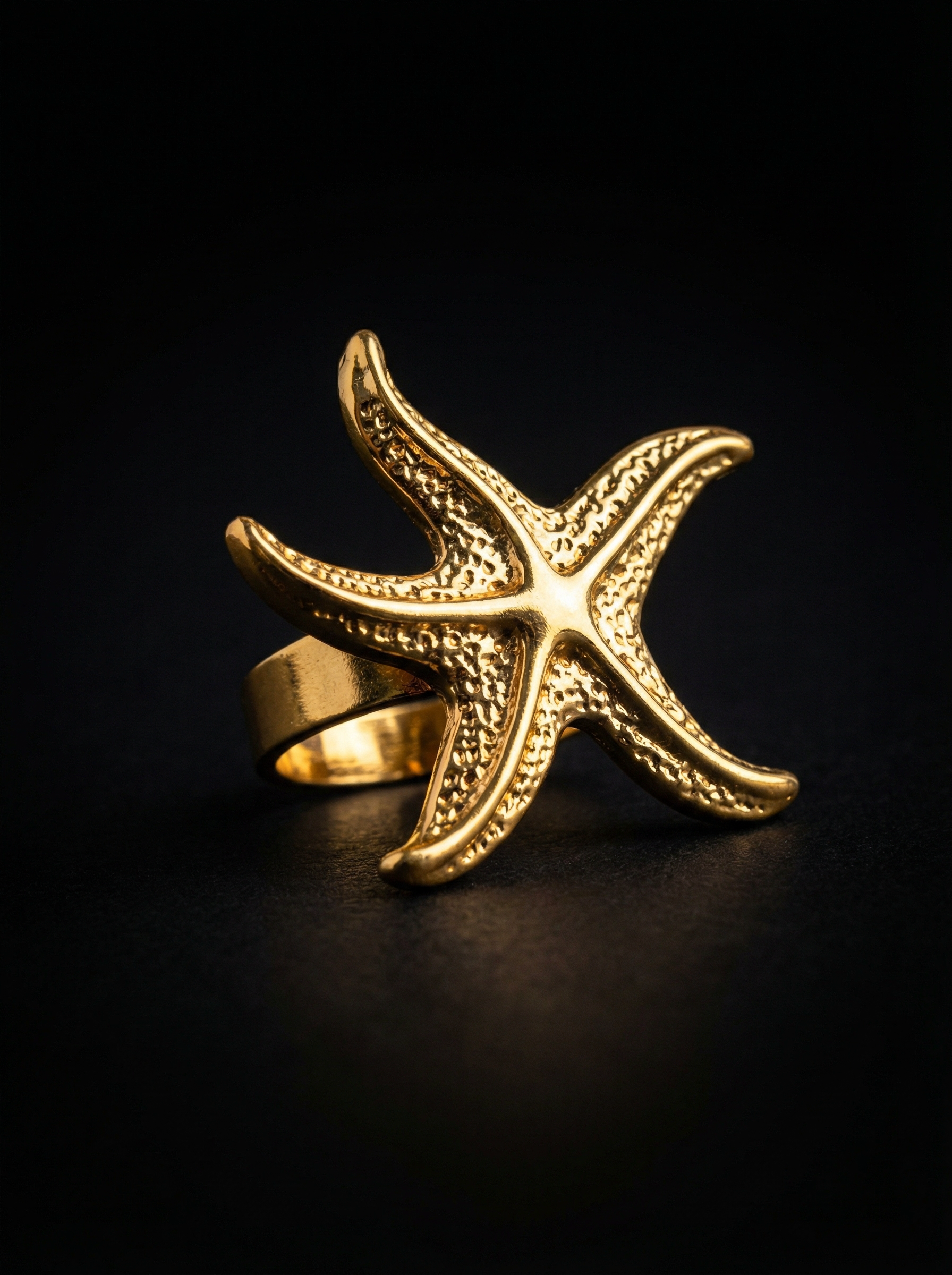 Starfish Statement Ring