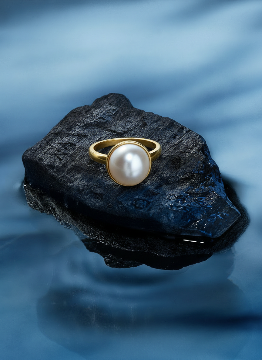Classic Pearl Dome Ring