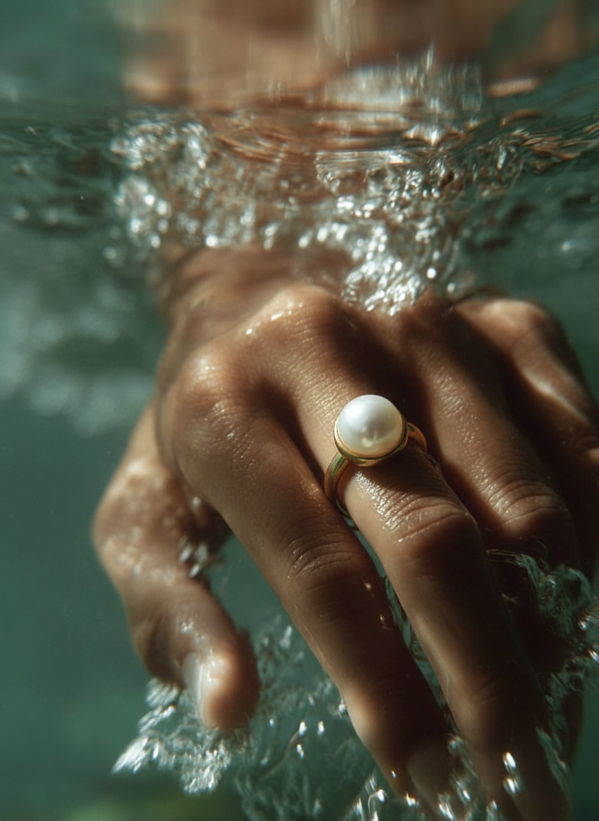 Classic Pearl Dome Ring