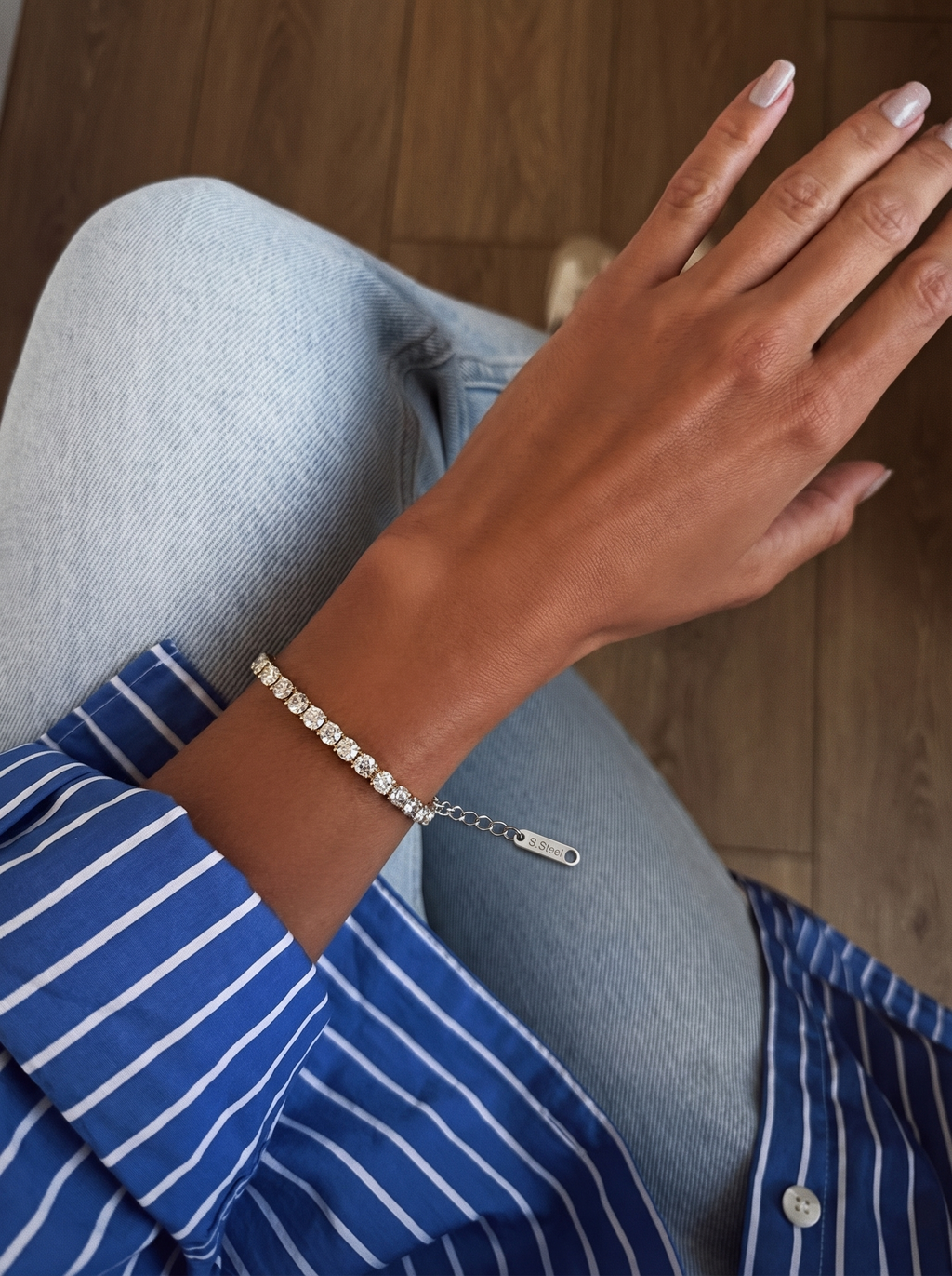 Classy Diamond Tennis Bracelet