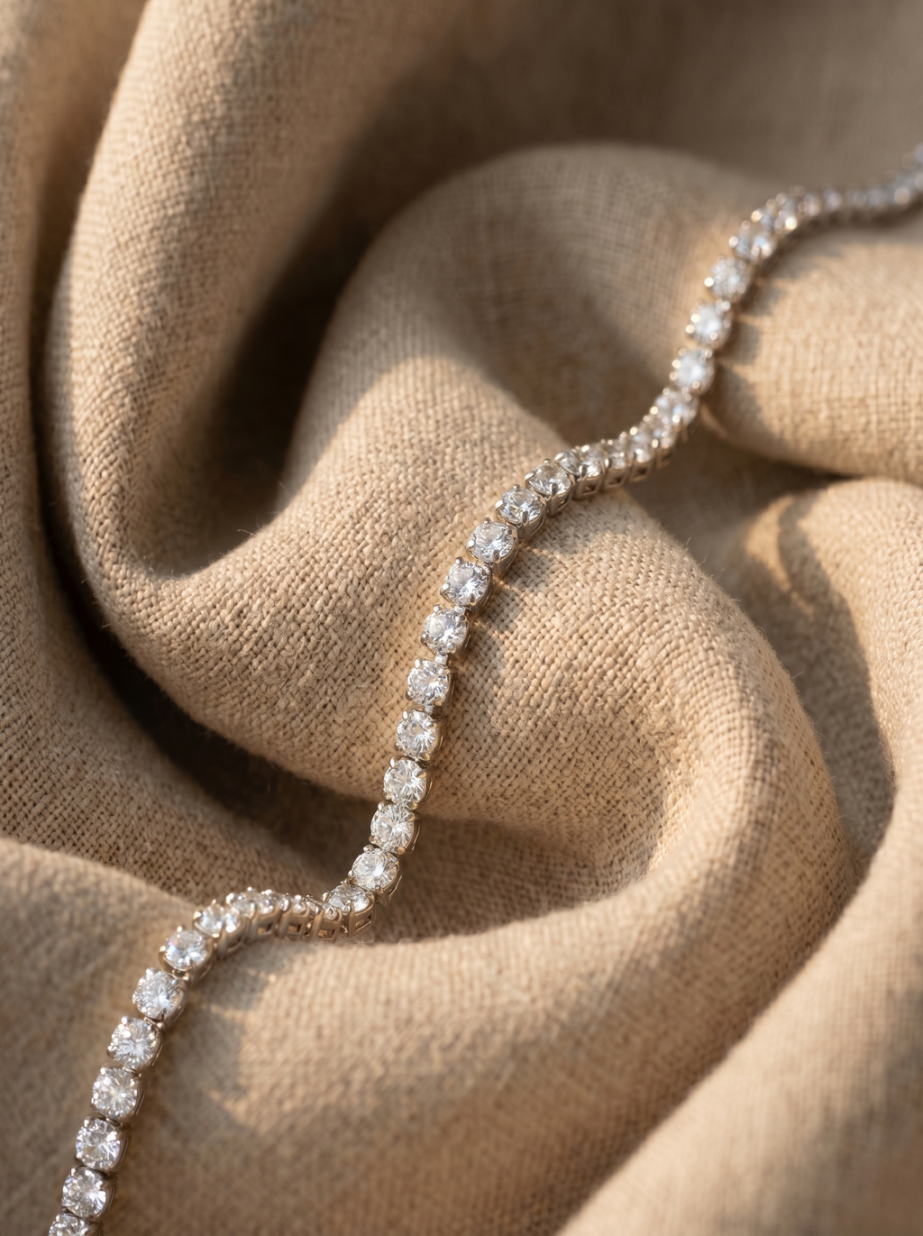Classy Diamond Tennis Bracelet