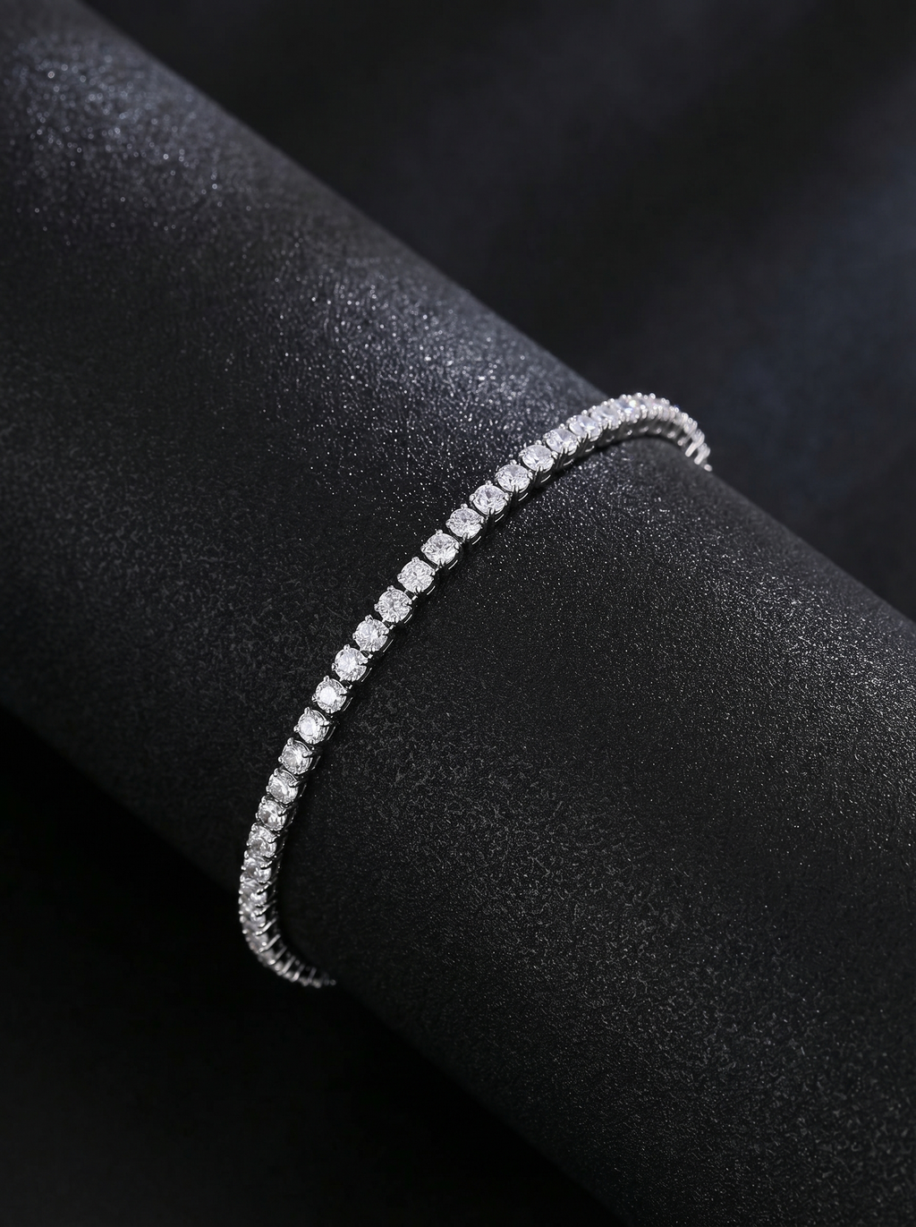 Classy Diamond Tennis Bracelet