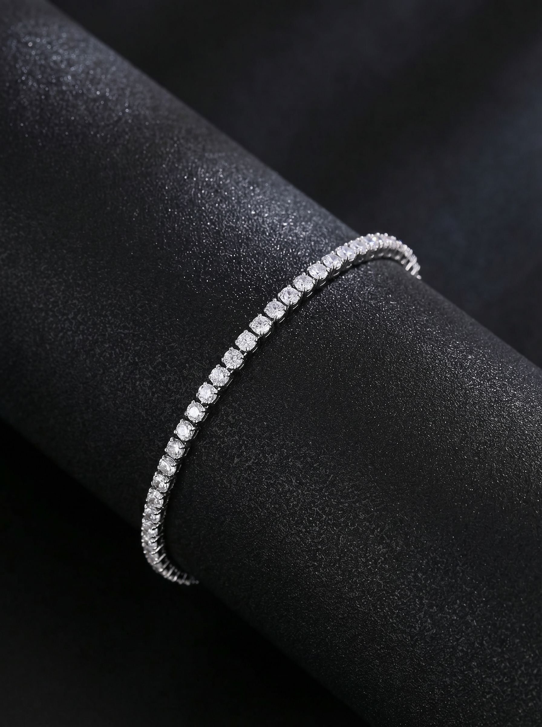 Classy Diamond Tennis Bracelet