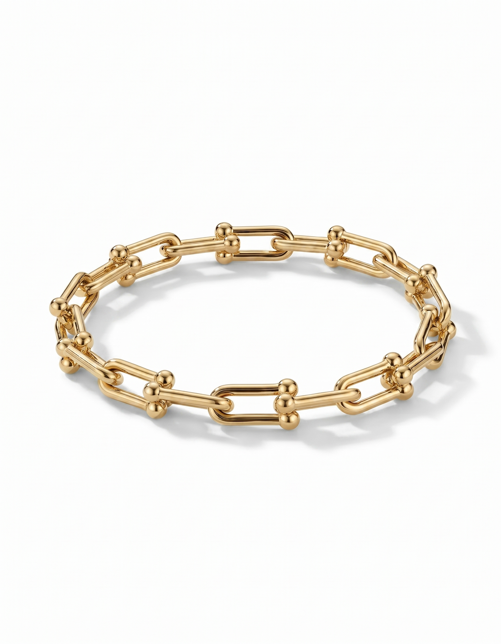 Aurielle Double Strand Gold Bracelet