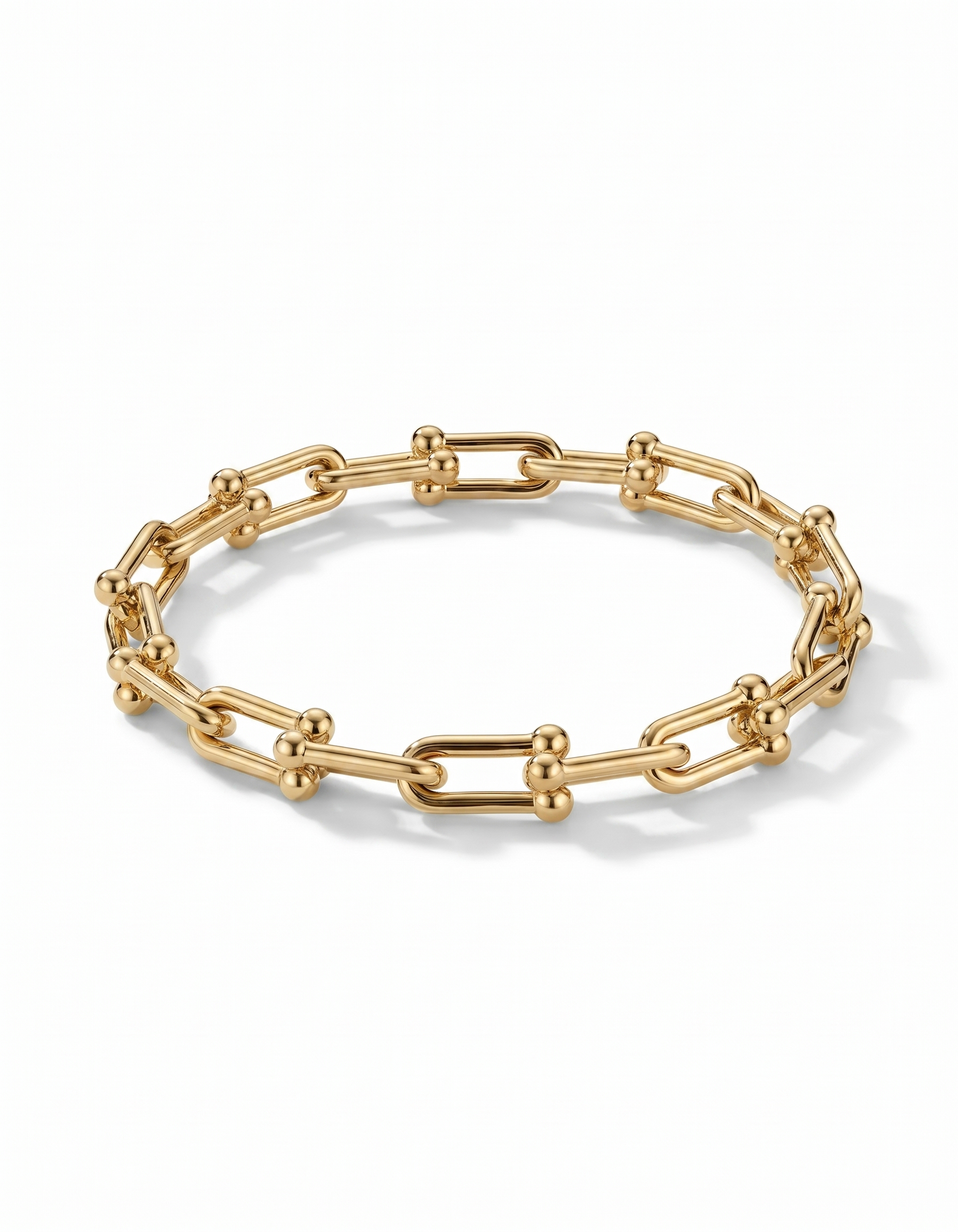 Aurielle Double Strand Gold Bracelet