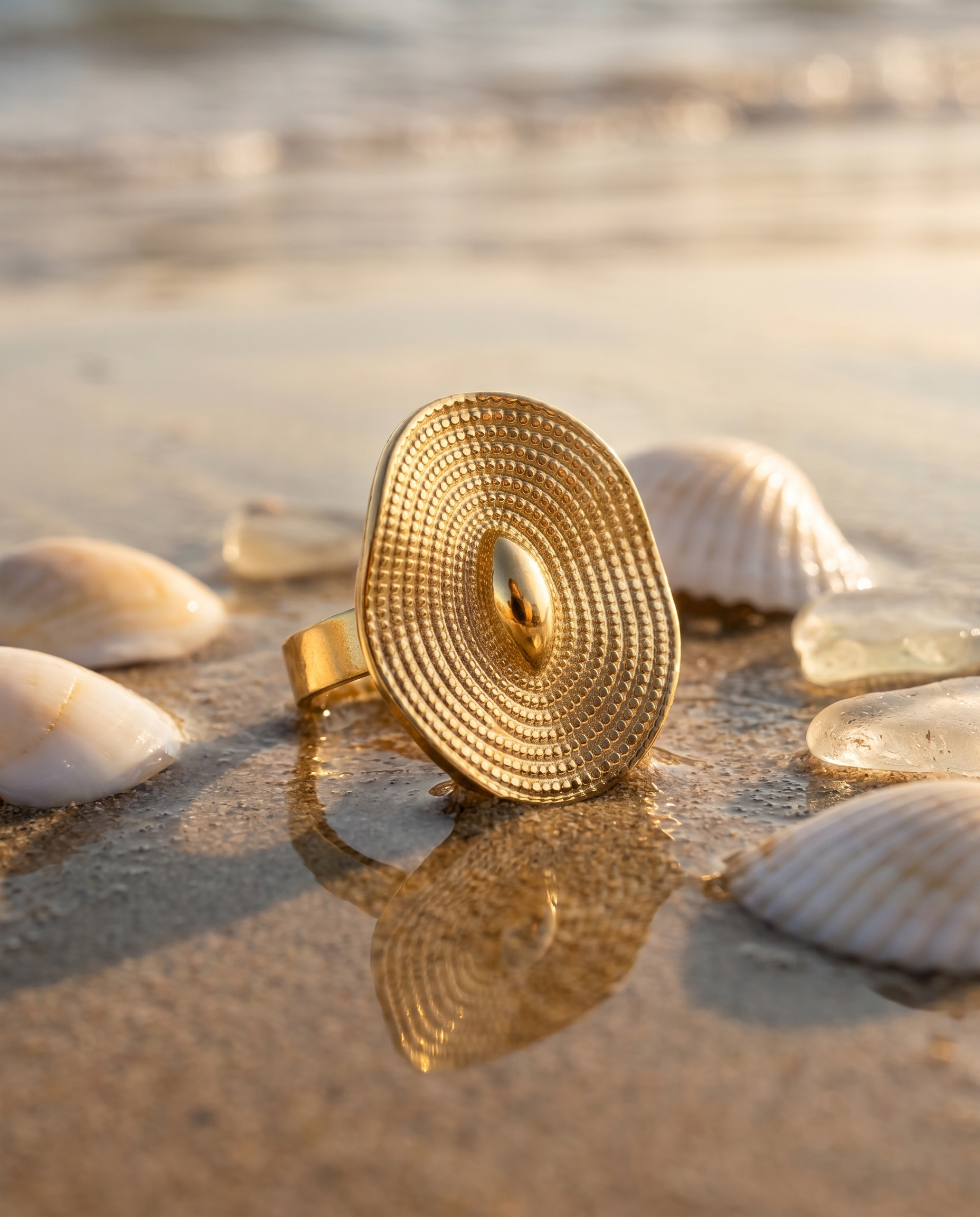 Solaris Ripple Statement Ring