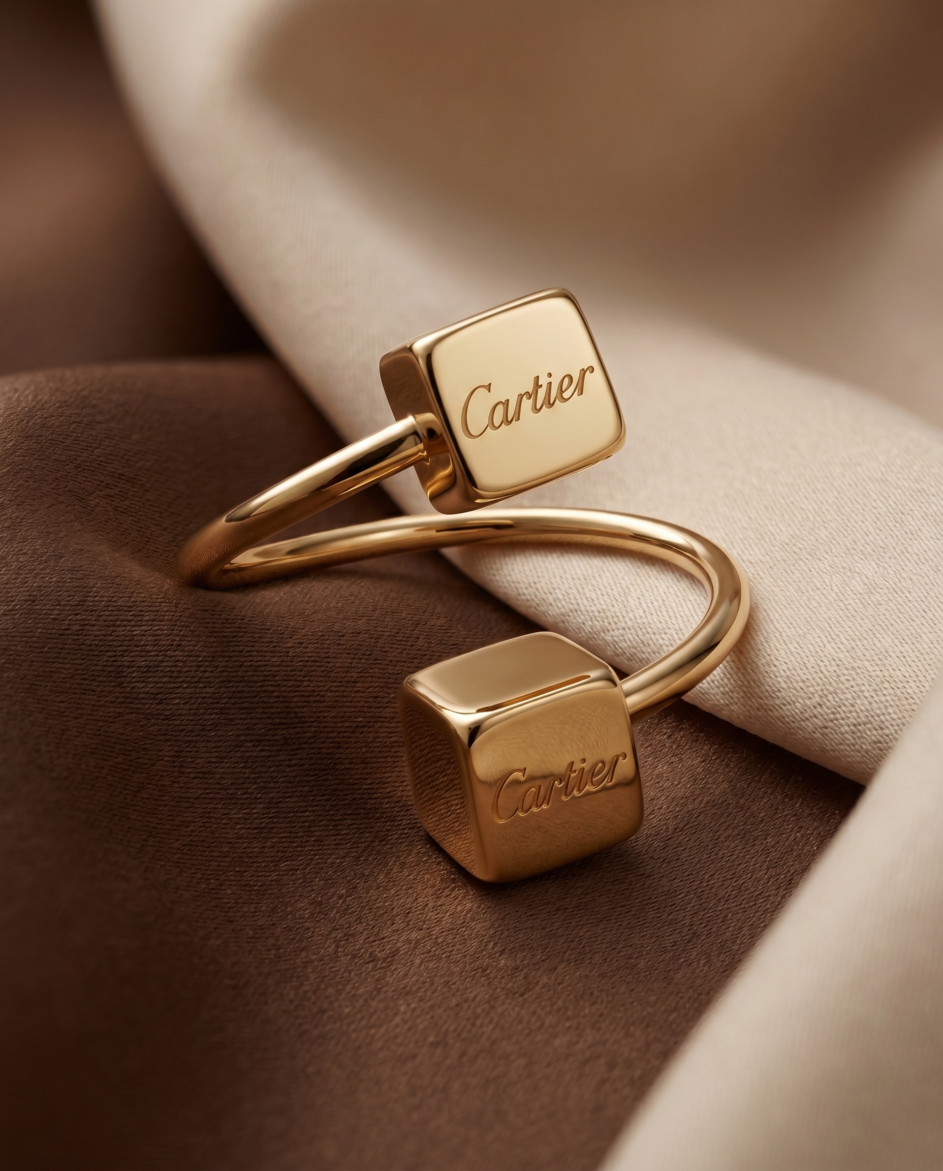 Eclat Cube Wrap Ring