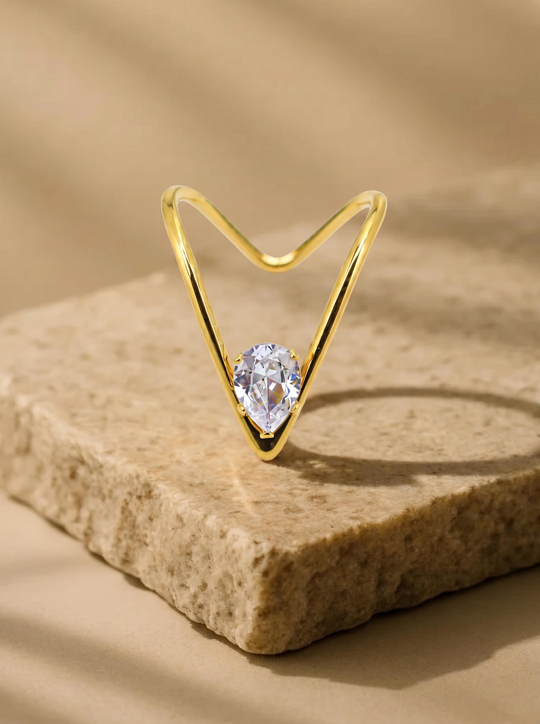 Verite Pearline Open Ring