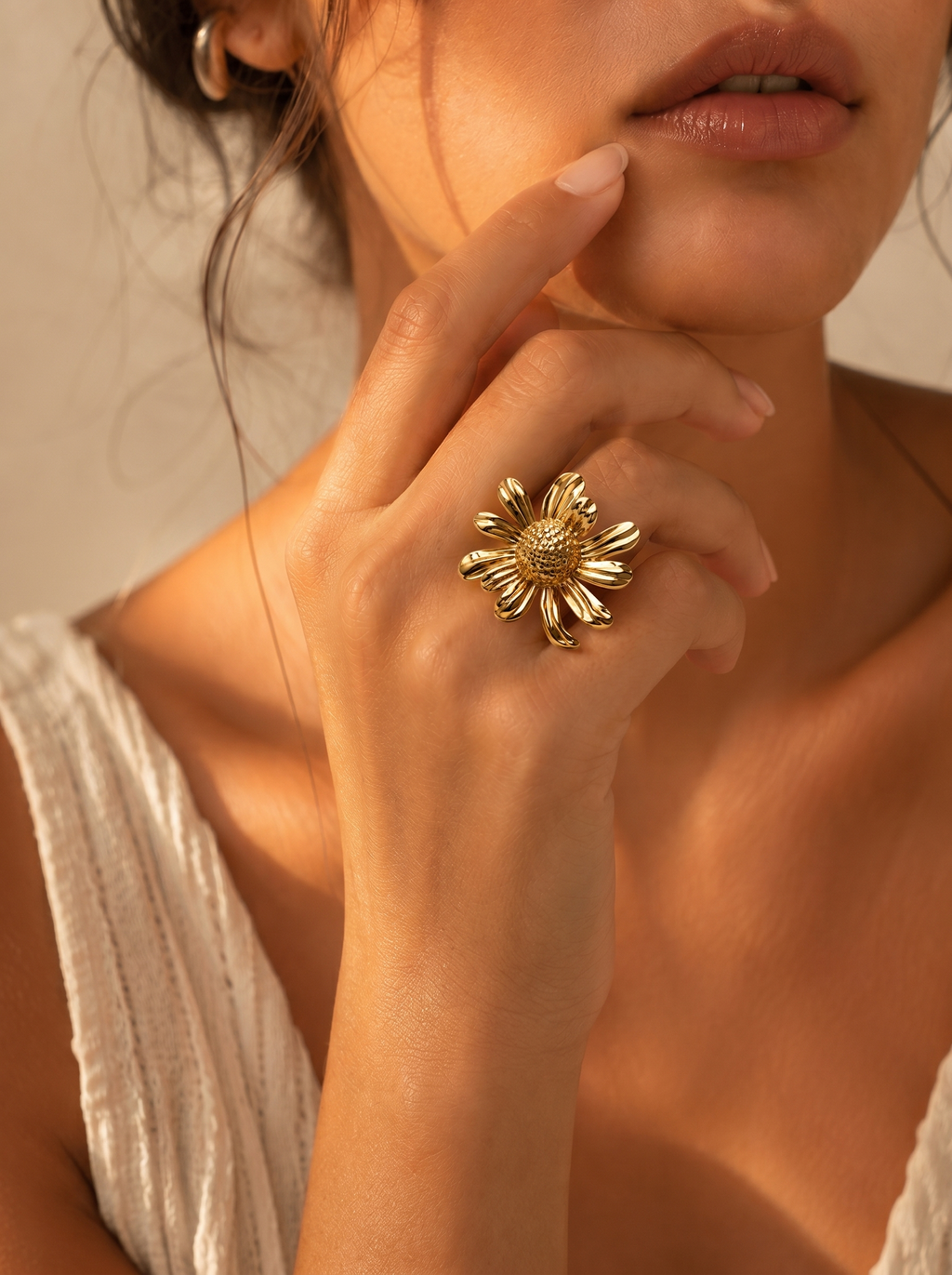 Solea Bloom Statement Ring