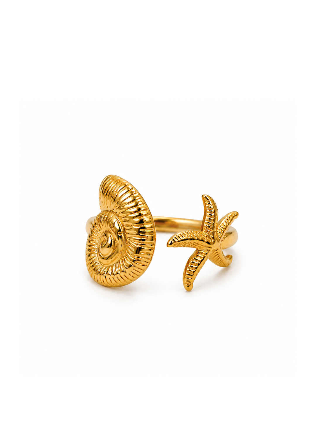 Solara Palm Statement Ring