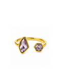 Lilac Prism Duo Ring