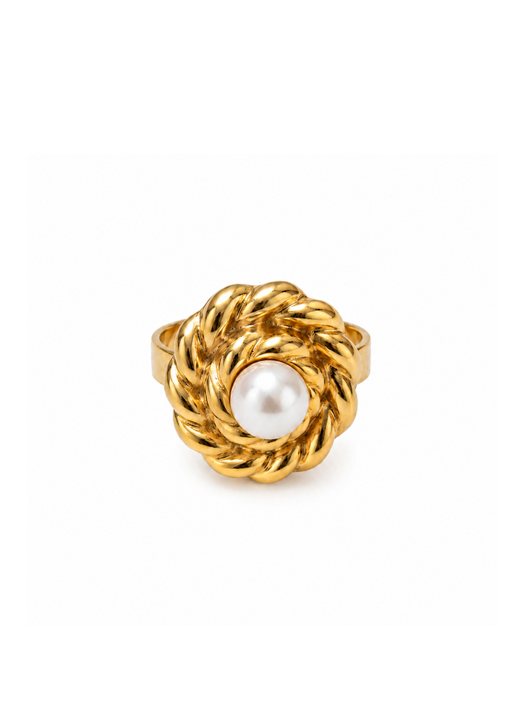 Aurielle Pearl Weave Ring