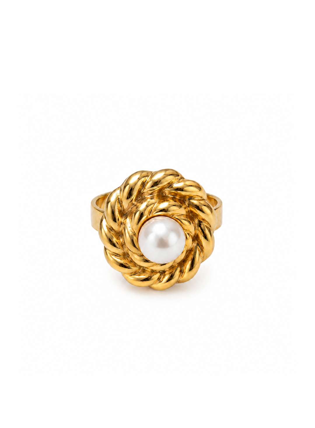 Aurielle Pearl Weave Ring